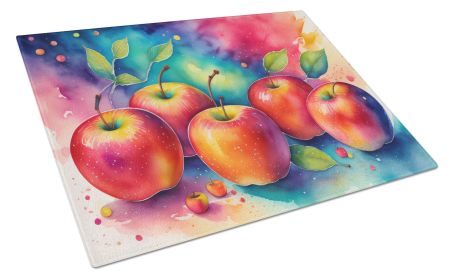 NEW Colorful Apples Glass Cutting Board Decorative Tempered Glass Kitchen Cutting and Serving Board Large Size Chopping Board